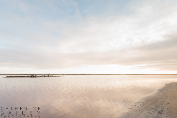 Lake Tyrrell, after sunrise