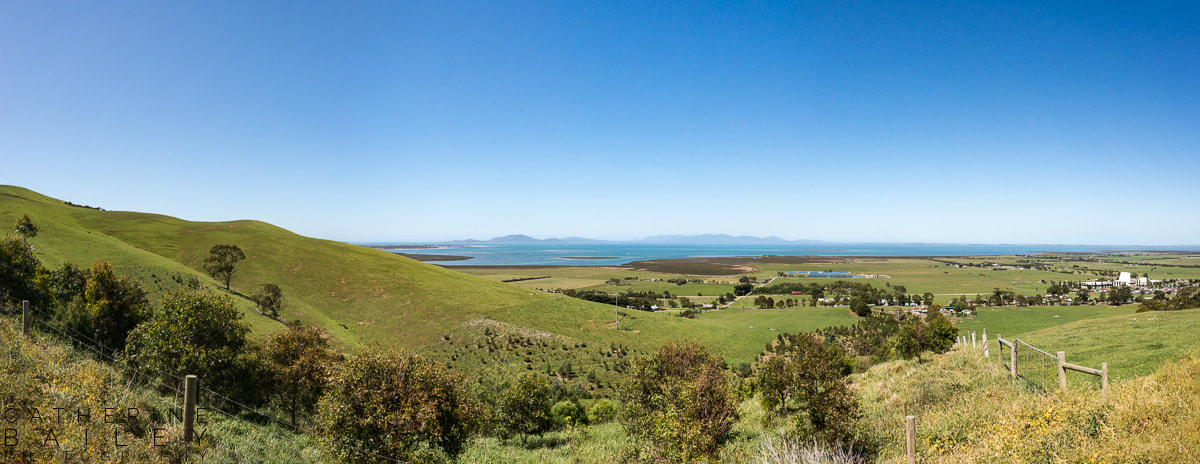 View from Silcocks Hill, near Toora