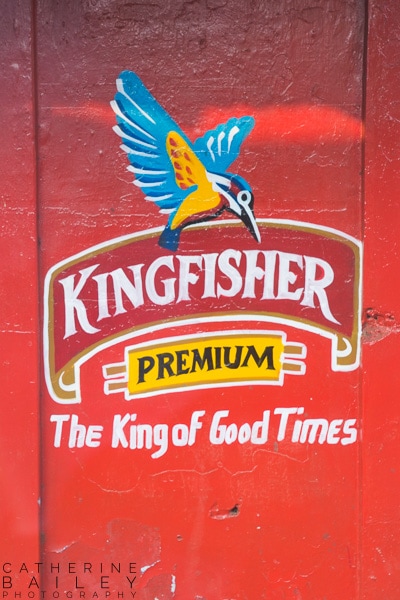 Kingfisher beer | Catherine Bailey Photography