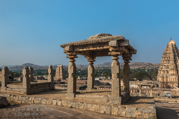 Sculpture in Hampi, India | Catherine Bailey Photography