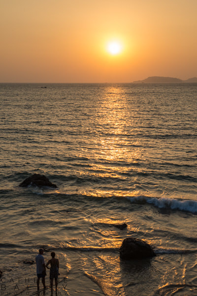 Bogmalo Beach at sunset | Catherine Bailey Photography