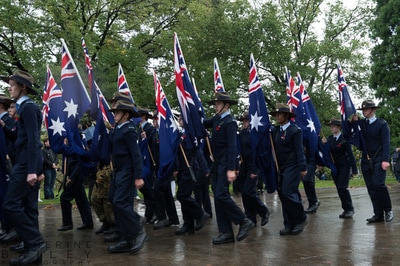 Anzac Day Parade | Catherine Bailey Photography