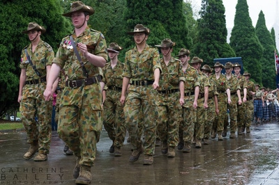 Anzac Day Parade | Catherine Bailey Photography