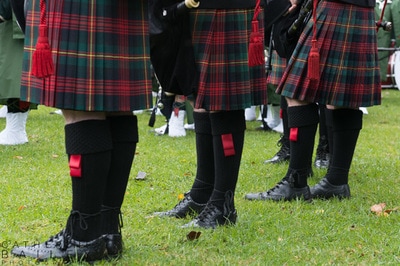 Marching band - kilts, socks and shiny shoes | Catherine Bailey Photography