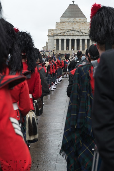 Marching bands line up | Catherine Bailey Photography