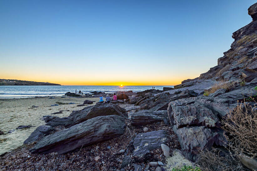 Catherine Bailey Photography | sunset at Hallett Cove Beach