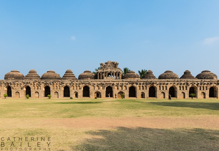 Elephant Stables in Hampi | Catherine Bailey Photography