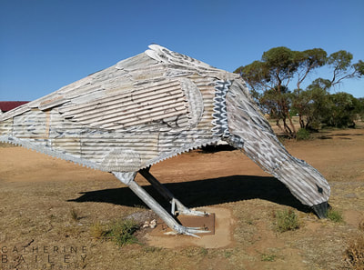 Mallee Fowl sculpture | Catherine Bailey Photography